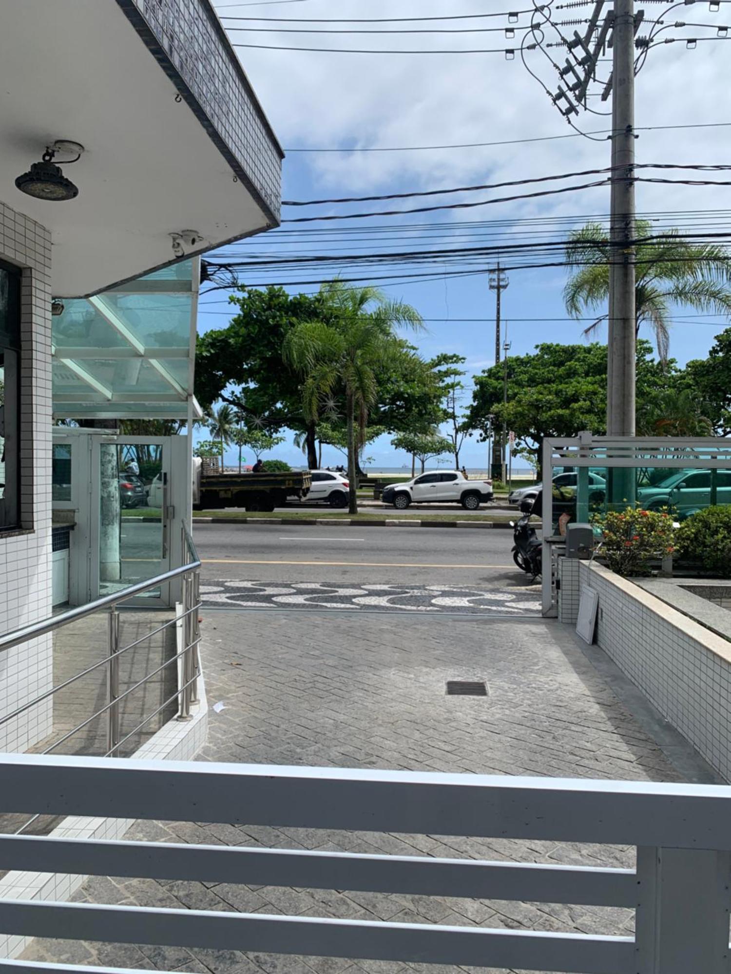 Apartamento Em Santos No Gonzaga Em Frente A Praia Exterior photo